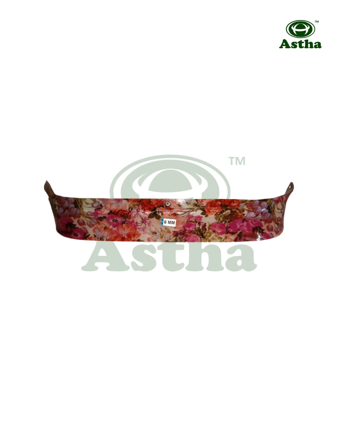 Acc. Fiber Sun Shade 6mm Pink Printed